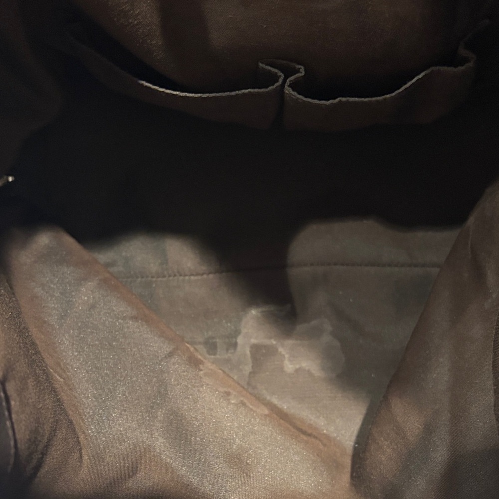 Gucci Tan Monogram Drawstring Pouch medium - Picture 5 of 7